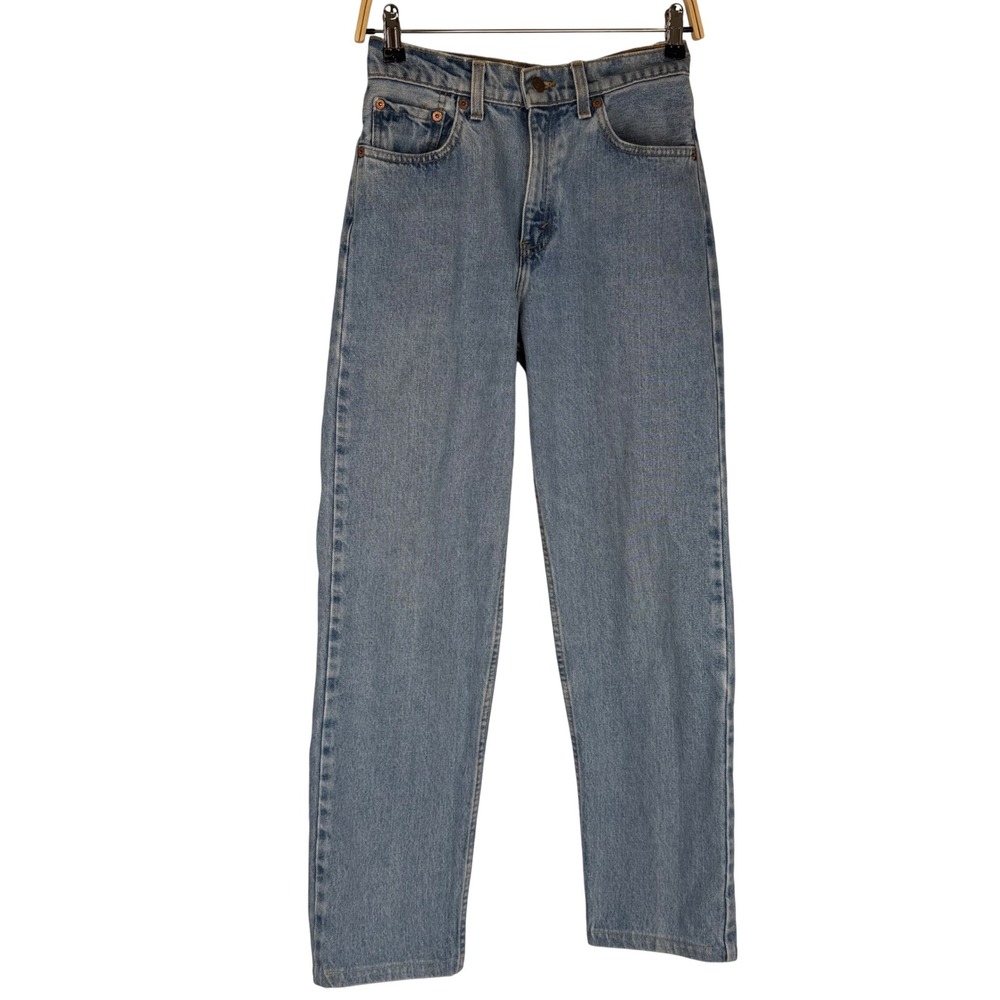Vintage Levis 560 Loose Fit Straight Leg Jeans Medium Wash Blue 5 Med 28x30 90s